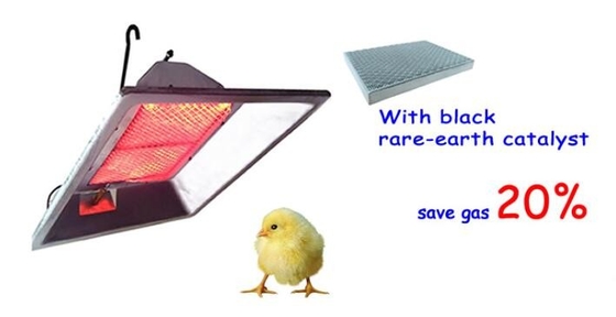 Tipo d'attaccatura PA infrarosso dell'azienda agricola 3000 di Heater For Chicken And Pig dell'incubatrice del biogas