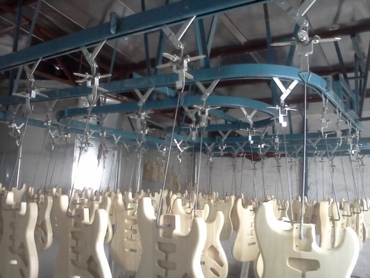 Sistema d'attaccatura industriale del carrello della catena del trasportatore sopraelevato da 5 tonnellate su misura