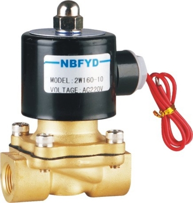 Elettrovalvola a solenoide d'ottone elettrica idraulica 12V 24V 110V 220V AC DC Water Copper Coil
