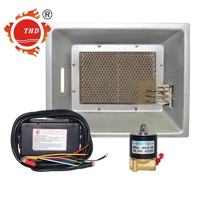 Riscaldatore a gas regolabile a fuoco 2.46KW/H per pollame