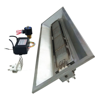 Riscaldatore a infrarossi in acciaio alluminato THD6808 per chioccia a gas per allevamento di pollame NG GPL per pulcini