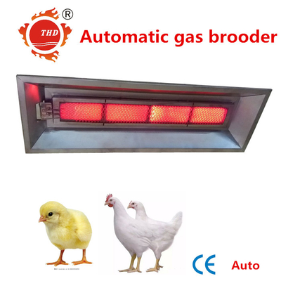 Pollame NG GPL Lampada termica a gas naturale per pulcini THD6808 Autoaccensione