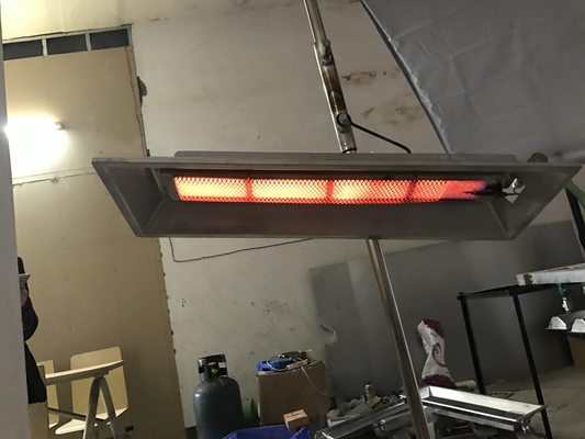 Gas infrarosso Chick Heaters For Poultry Farm THD6808 dell'incubatrice del patio del supporto della parete