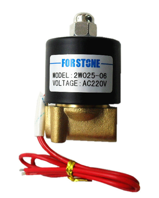 Elettrovalvola a solenoide in ottone elettronica 0,23 ~ 48 CV a media pressione per bruciatore a gas