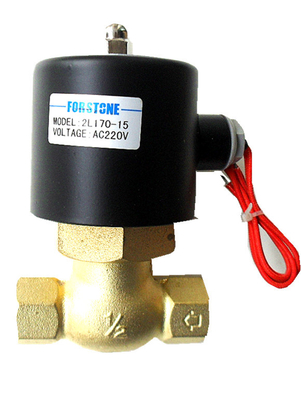 Elettrovalvola a solenoide d'ottone dell'acciaio inossidabile di 220V 110V 1/2 pollici per il bruciatore del riscaldatore a gas