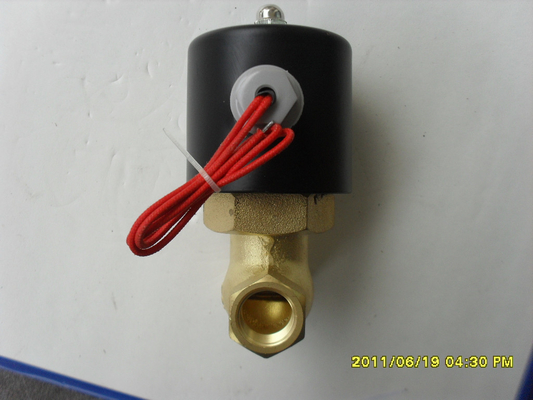 Elettrovalvola a solenoide elettrica d'ottone da 3/4 di pollice di CA 220V per acqua calda NC