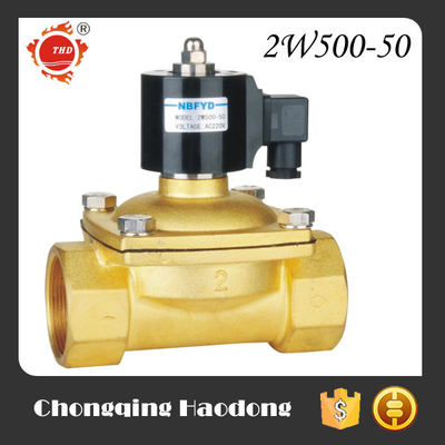 Elettrovalvola acqua 2 pollici / 220V Elettrovalvola Ottone Acciaio inossidabile