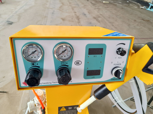 linea di rivestimento del trasportatore sopraelevato della macchina di spruzzatura della polvere elettrostatica 50W