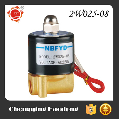 Gas Acqua Olio Aria Ottone Elettrovalvola 1/4 di Pollice Normale Chiusa
