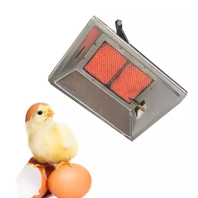Gas naturale GPL Pollame incubatore 675*235*95mm Acciaio alluminato