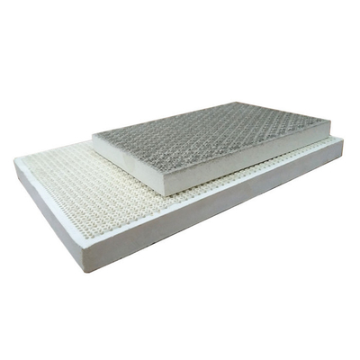 Il riscaldatore ceramico dell'allumina della cordierite placca il piatto a nido d'ape a infrarossi risparmia gas 20%