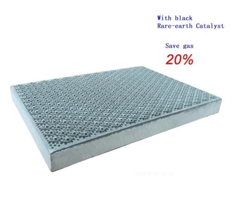 Il riscaldatore ceramico dell'allumina della cordierite placca il piatto a nido d'ape a infrarossi risparmia gas 20%