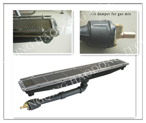 Bruciatore a gas infrarosso di NG GPL per il forno 200℃ - 300℃ del rivestimento della polvere