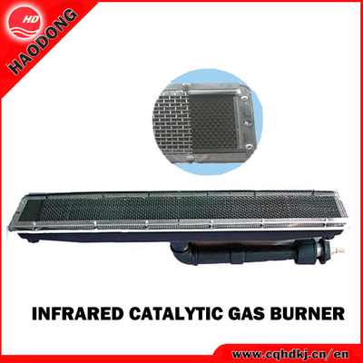 Bruciatore a gas in ceramica a nido d'ape a infrarossi per forno per rivestimento in polvere per guanti in lattice