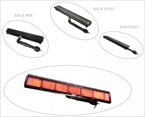 Bruciatore a gas per forno con rivestimento in polvere di propano butano Bruciatore a infrarossi industriale GPL NG
