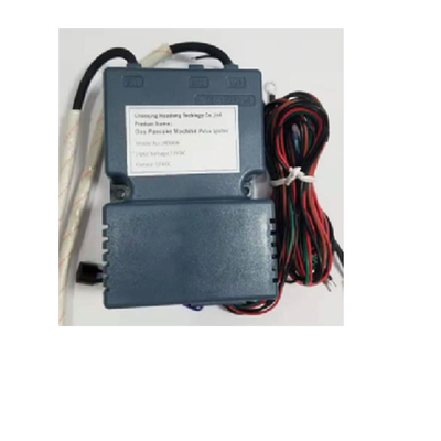 Accenditore per scaldabagno a gas elettronico nero Bruciatore per fornello a gas in plastica ABS in metallo