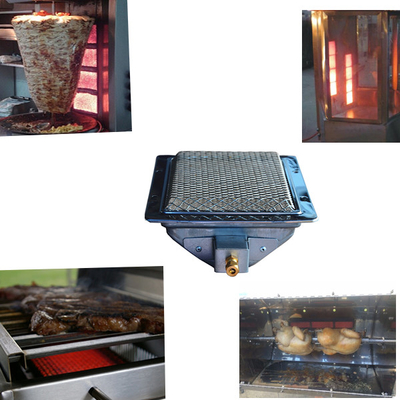 Bruciatore laterale a infrarossi per barbecue catalitico a GPL