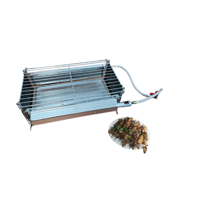Bruciatore infrarosso di risparmio piegante portatile che non dà fumo 480*320*230 del gas della griglia del BARBECUE