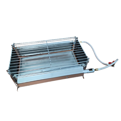 Portatile che non dà fumo di campeggio del gas del bruciatore 2PCS della griglia infrarossa del BARBECUE pieghevole