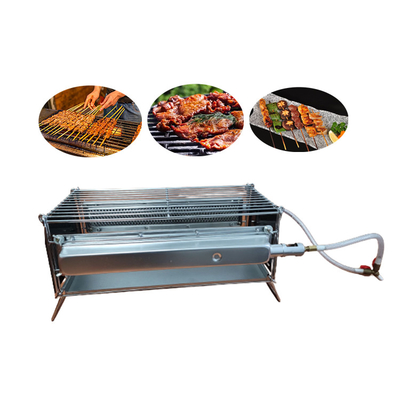 Acciaio inossidabile infrarosso piegante del bruciatore a gas della griglia portatile all'aperto del BARBECUE