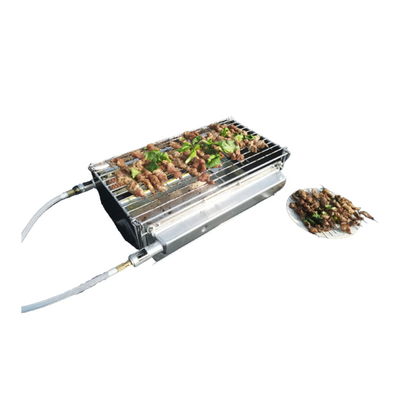 Bruciatore infrarosso di risparmio piegante portatile che non dà fumo 480*320*230 del gas della griglia del BARBECUE