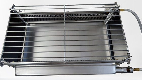 Il barbecue portatile infrarosso di GPL griglia all'aperto che non dà fumo del gas naturale