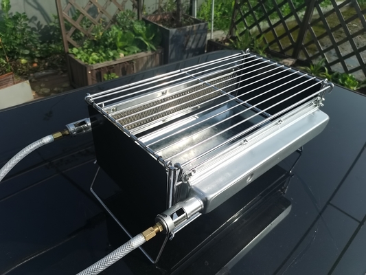 Griglia portatile economizzatrice d'energia del gas con il bruciatore catalitico infrarosso per il BARBECUE
