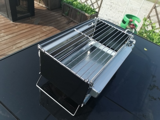 Il barbecue portatile infrarosso di GPL griglia all'aperto che non dà fumo del gas naturale