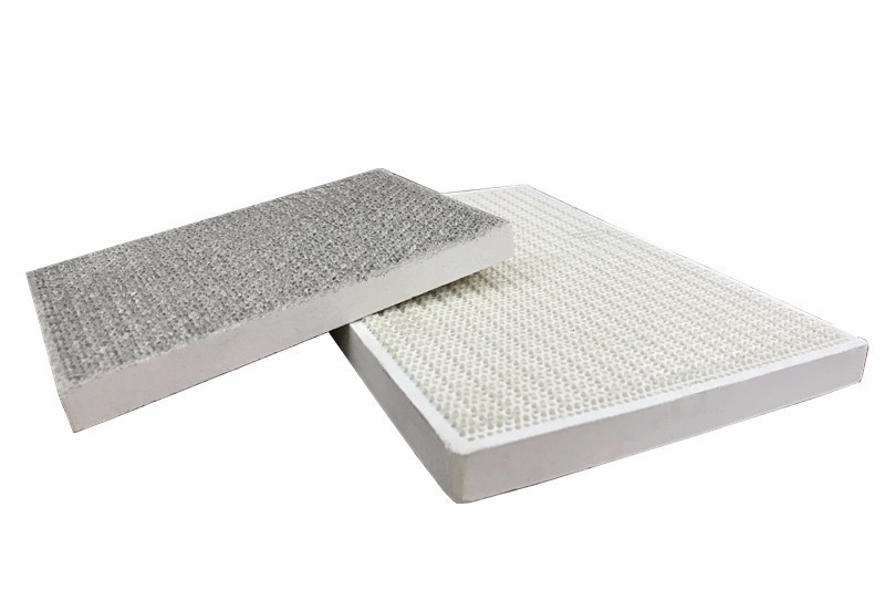 Piastra per bruciatore a nido d'ape in ceramica porosa con cordierite a infrarossi per fornello a gas
