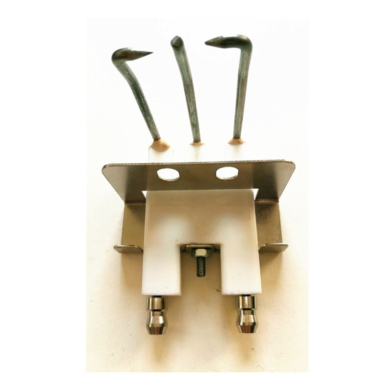 Ceramica Magno Accensione Pin 3 Elettrodo di accensione ad ago per bruciatore a gas