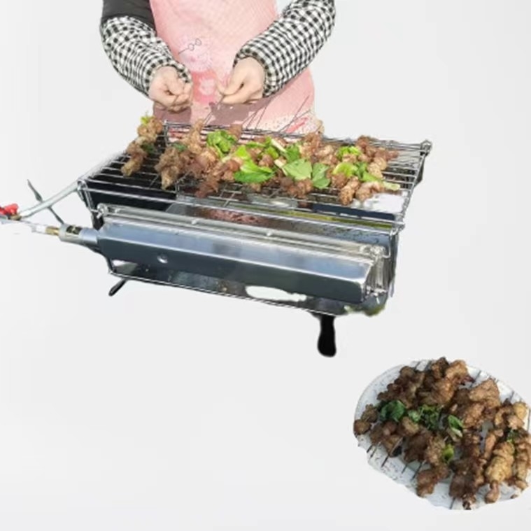 Gas infrarosso che non dà fumo facile Heater Barbecue Outdoor Oven di Carry Folded Portable Bbq Grill